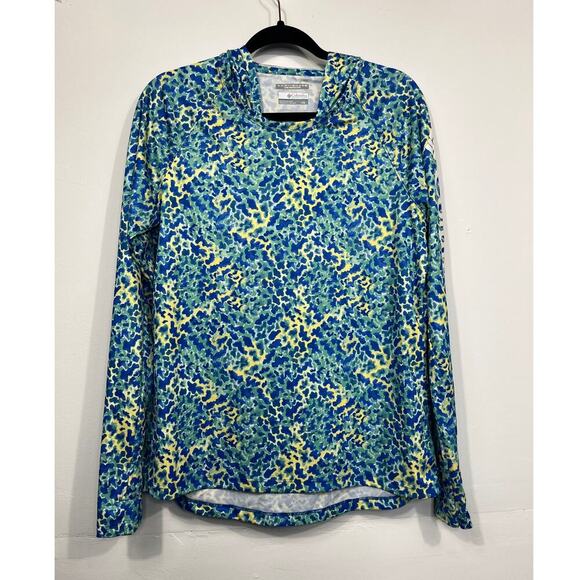 Columbia Women’s Omni-Shade Sun Protection Long Sleeve Shirt/ Size-Large - Picture 2 of 9